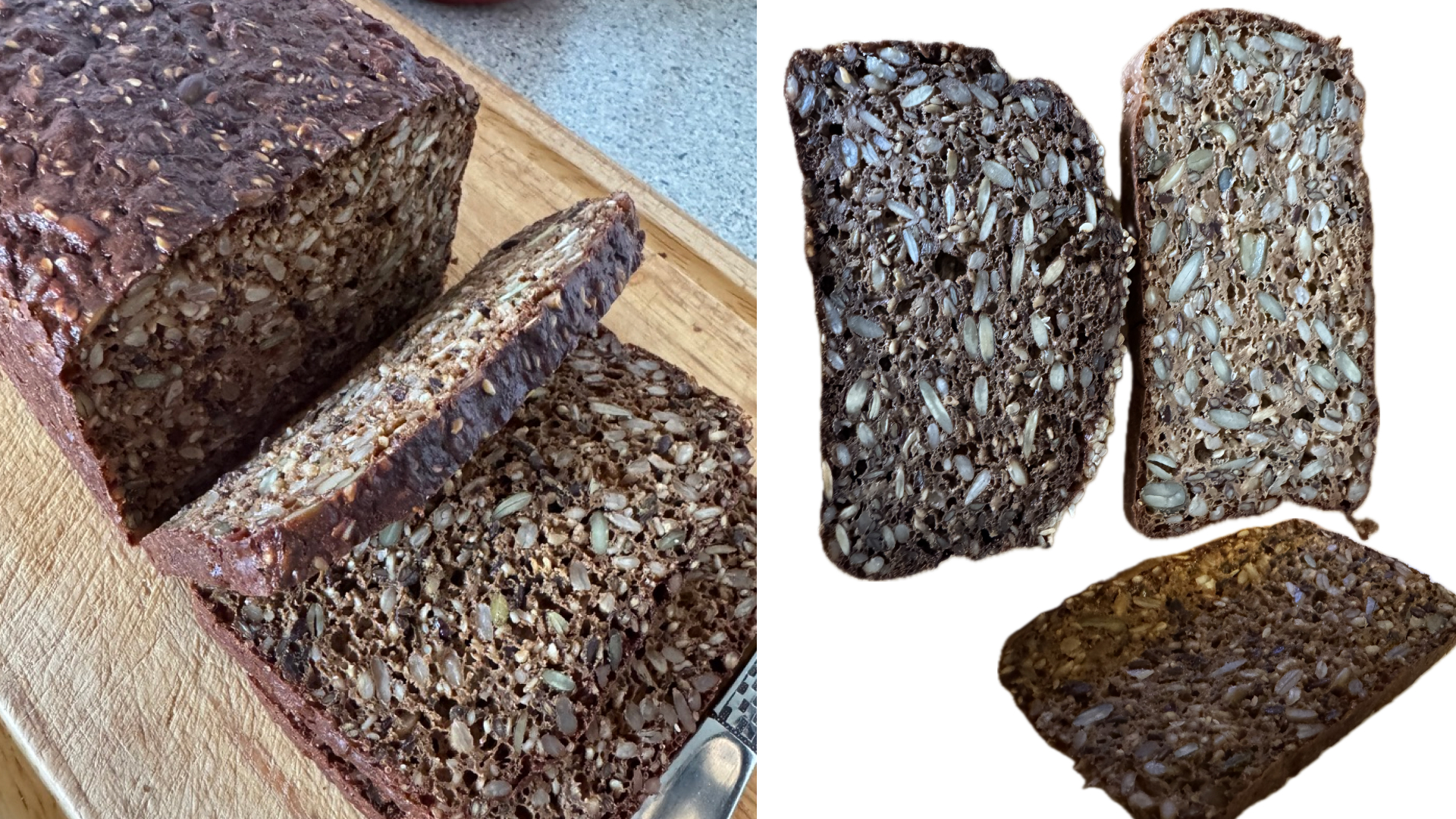 Keto-venligt Rugbrød
